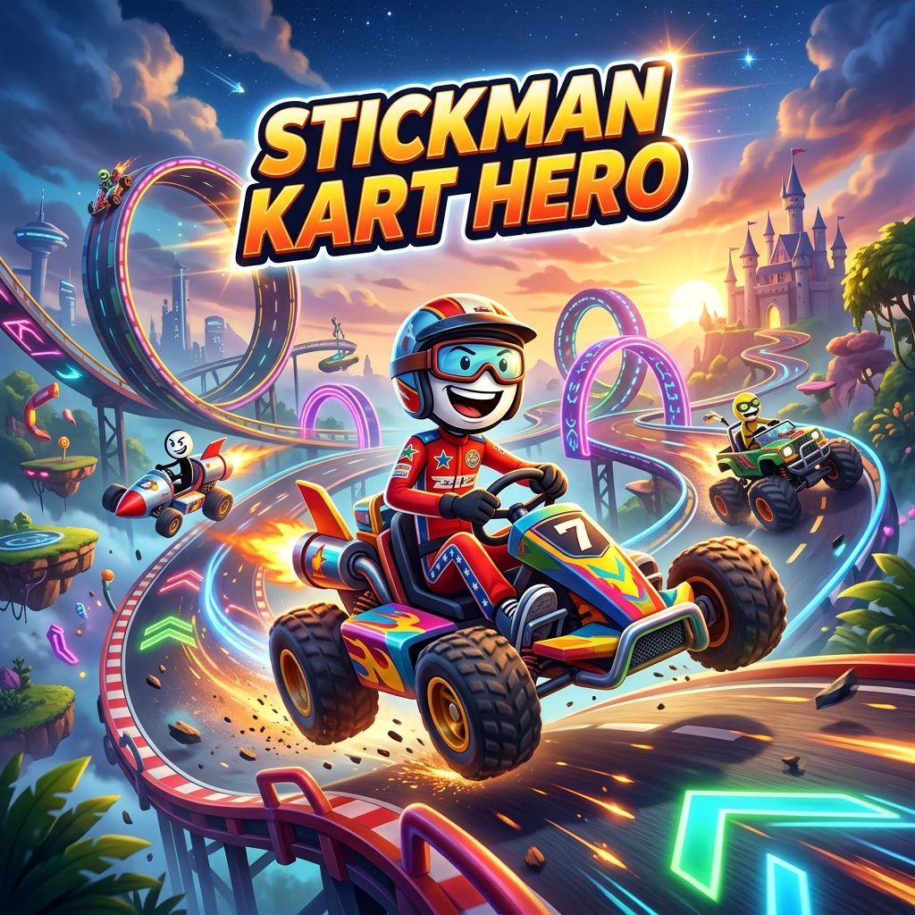 Stickman Kart Hero